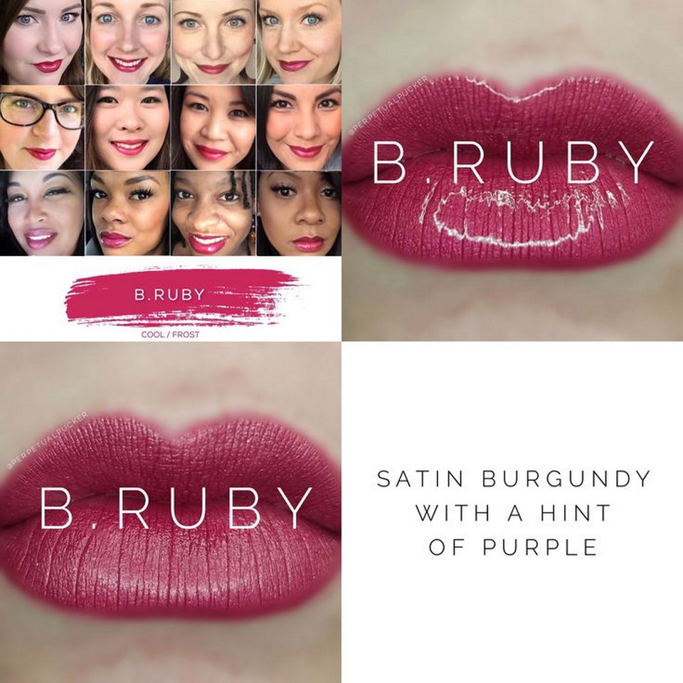 B Ruby LipSense – The Pink Umbrella Girl